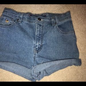 Light Wash Vintage Mom Shorts - Thrifted